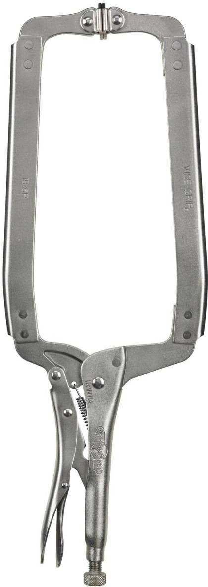 22 Vise-Grip Original Locking C-Clamp With Swivel Pads 18-In. Clamps & Vises