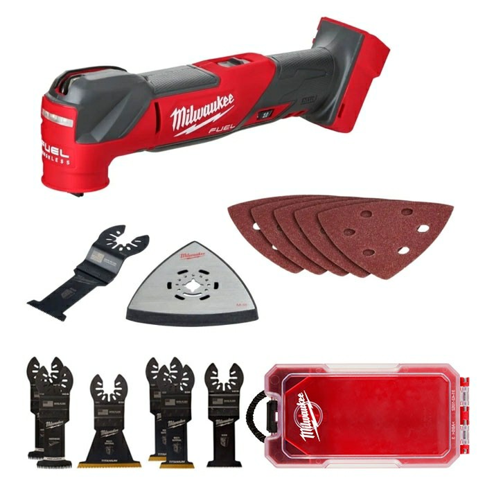 2836-20 M18 Fuel Oscillating Multi-Tool With Bonus 6-Piece Blade Kit Oscillating Multi-Tools