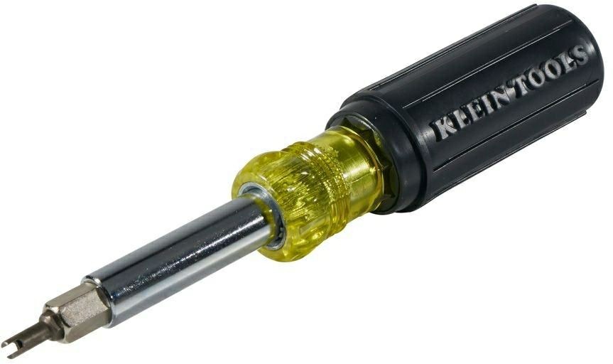 32527 Multi-Bit Screwdriver / Nut Driver, 11-In-1, Ph, Sl, Sq, Schrader Bits Fastening