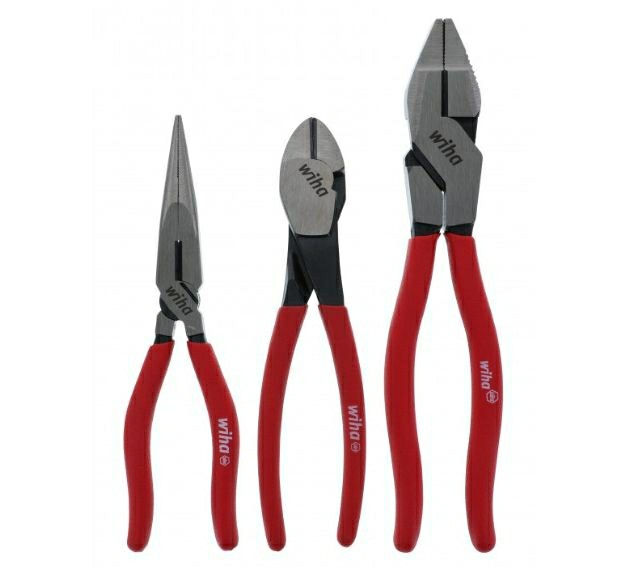 32634 3-Piece Softgrip Pliers And Cutters Set Hand Tools