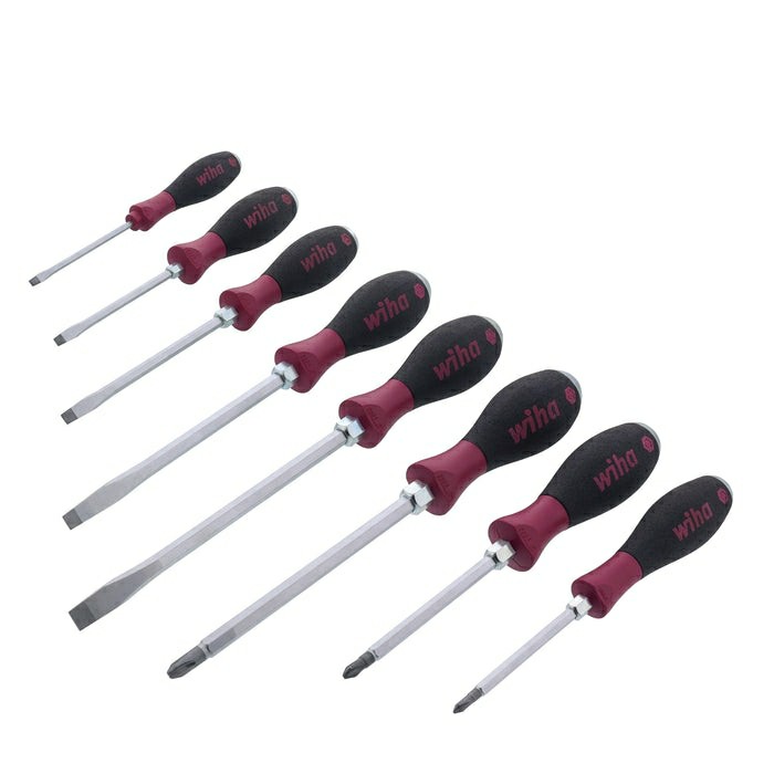 53390 5-Piece Microfinish Xheavy Duty Slotted And Phillips Screwdriver Set Hand Tools