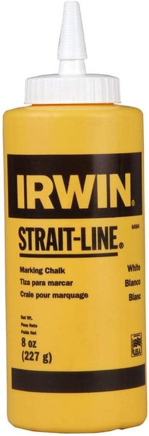 64904 Strait-Line® 8 Oz. Standard Marking Chalk, White Hand Tools