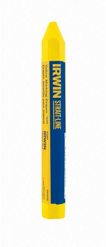 66406 Strait-Line Lumber Crayon Yellow Hand Tools