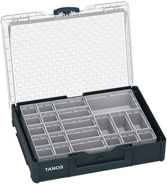 83500005 Systainer3 Organizer M 89, Anthracite With 22 Insert Boxes Tool Boxes