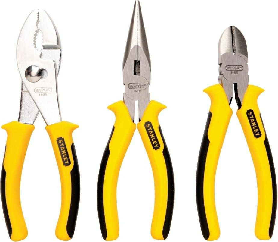 84-056 3-Piece Bi-Material Pliers Set Hand Tools