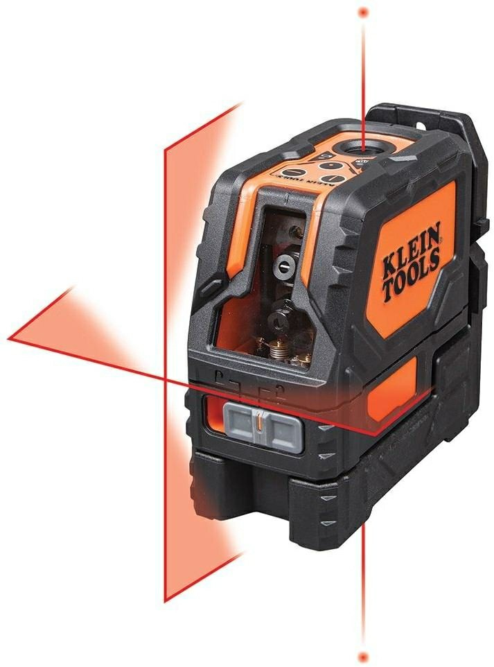 93Lcls Laser Level, Self-Leveling Red Cross-Line Level And Red Plumb Spot Hand Tools