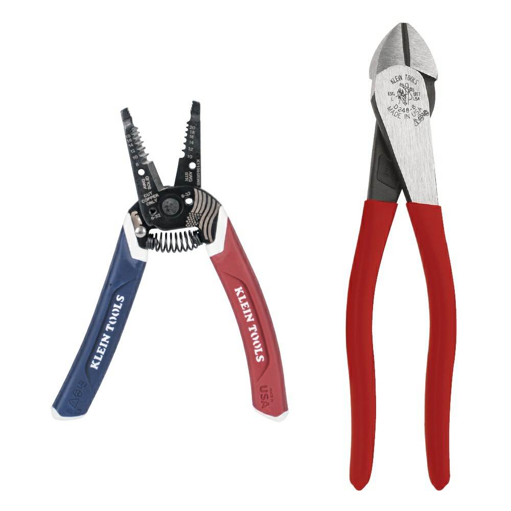 94156 American Legacy Diagonal Plier And Klein-Kurve Wire Stripper / Cutter Electrical / Wiring Tools