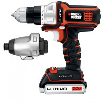 Bdcdmt120Ia Matrix 20V Max Lithium Drill/Driver + Impact Driver Combo Kit Combo Kits