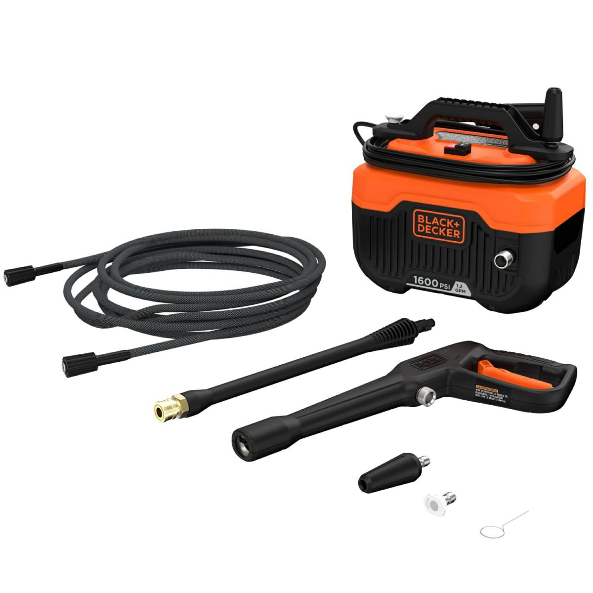 Bepw1600 1600 Psi 1.2 Gpm Cold Water Electric Pressure Washer Outdoor Equipment