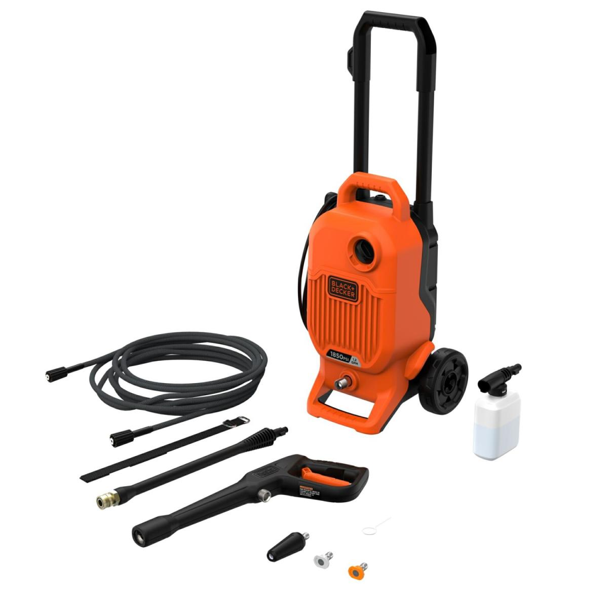 Bepw1850 1850 Psi 1.2 Gpm Cold Water Electric Pressure Washer Outdoor Equipment