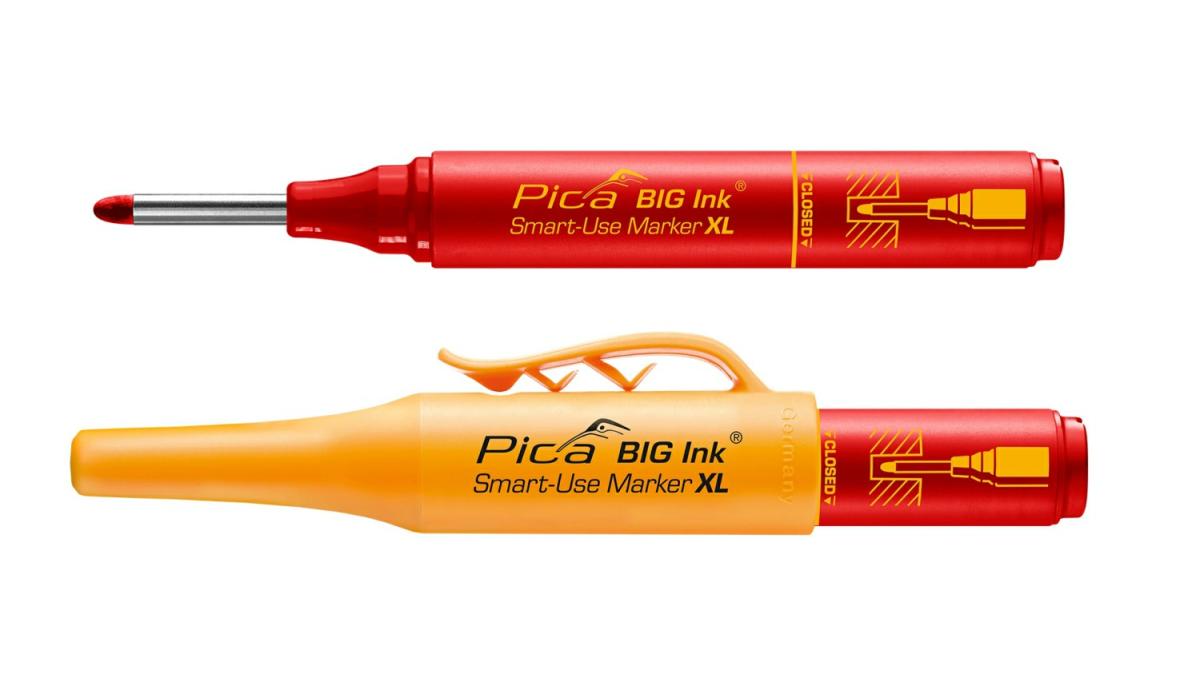 Big Ink 170/40 Smart-Use Marker Xl, Red Hand Tools