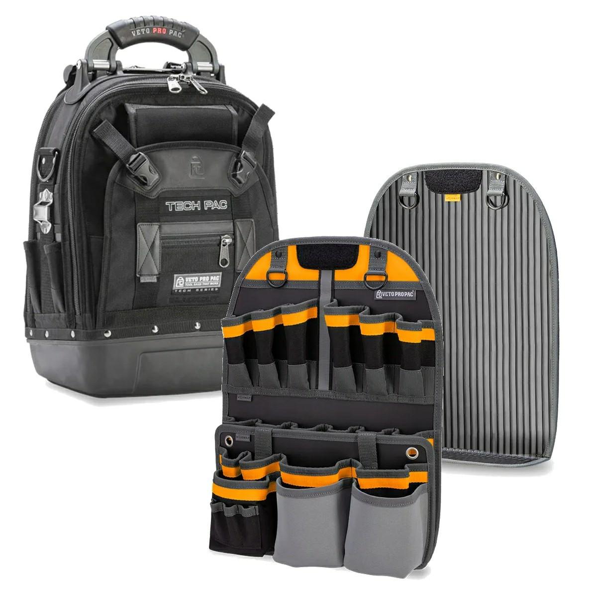 Blackout Large Sized Customizeable Service Tech Tool Bag Pro Build-Out Set Tool Bags