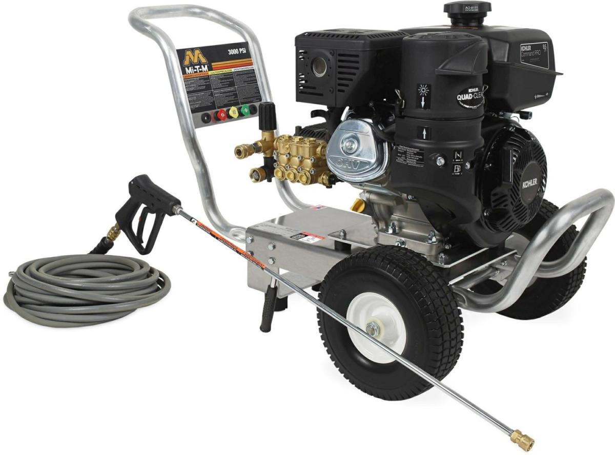 Ca-3003-1Mak Ca Aluminum Series 3000 Psi Gasoline Direct Drive Cold Water Pressure Washer Outdoor Equipment