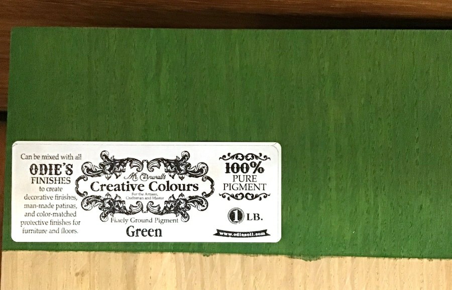 Ccgrn Mr. Cornwall’s Custom Colours Finely Ground Pigment, Green Hand Tools