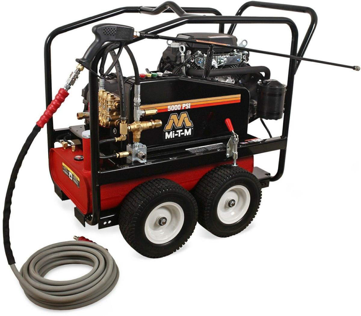 Cwc-5004-4Mgh Cwc Premium Series 5000 Psi Gasoline Belt Drive Cold Water Pressure Washer Outdoor Equipment