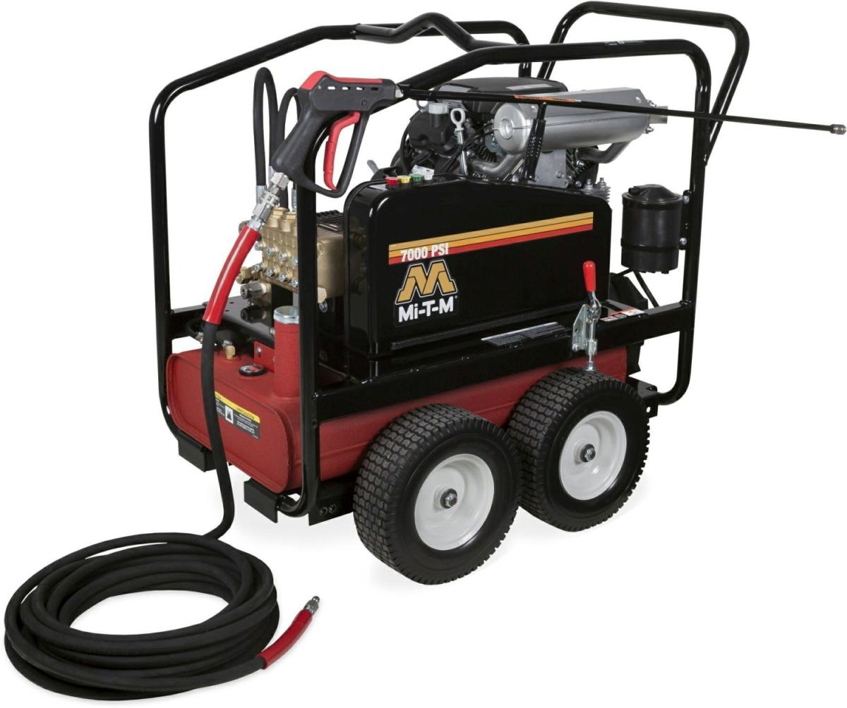 Cwc-7004-4Mgh Cwc Premium Series 7000 Psi Gasoline Belt Drive Cold Water Pressure Washer Outdoor Equipment