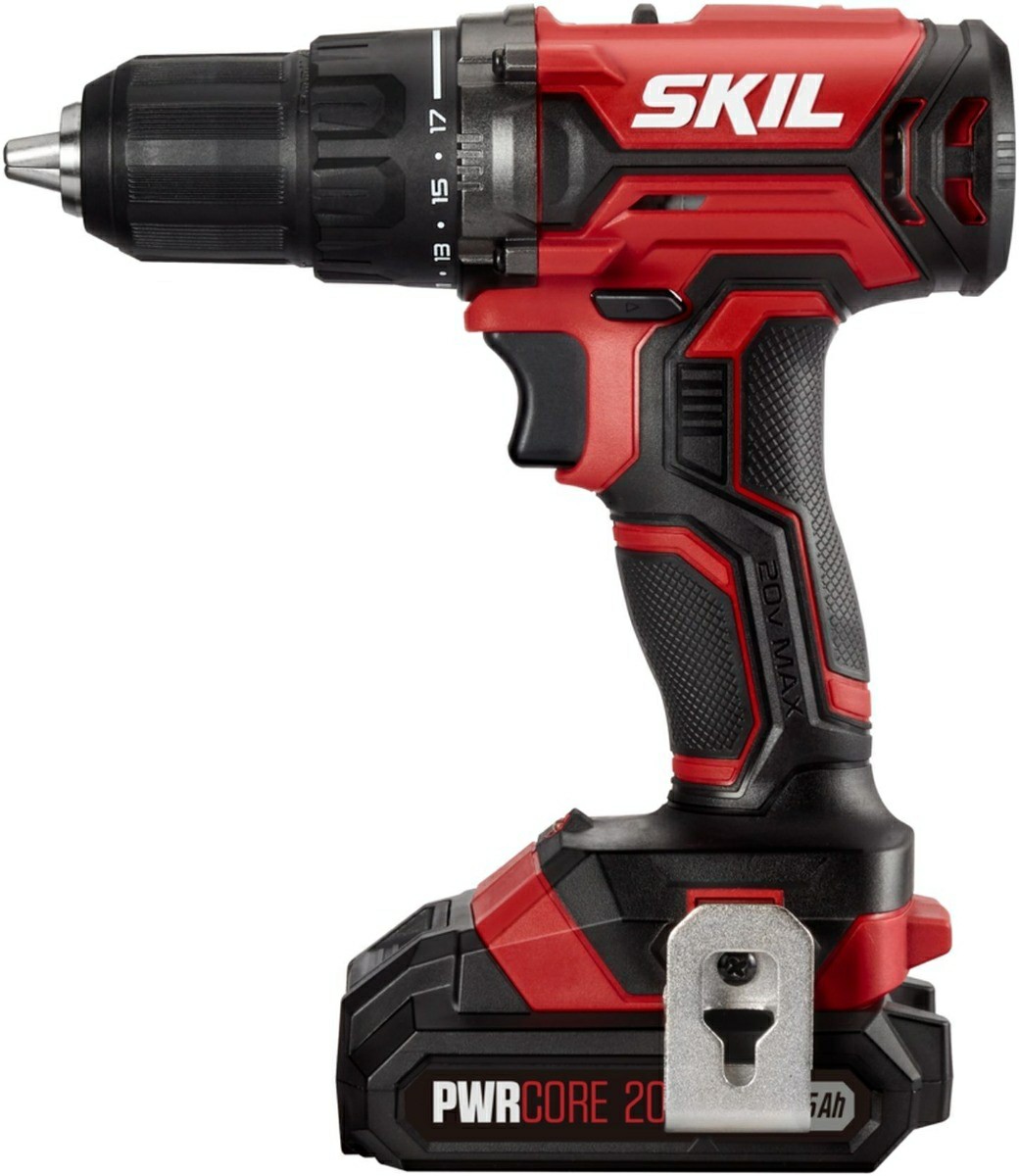 Dl527502 Pwr Core 20 20V 1/2″ Drill Driver Kit With Pwrcore 20 Lithium Battery Drills & Drivers