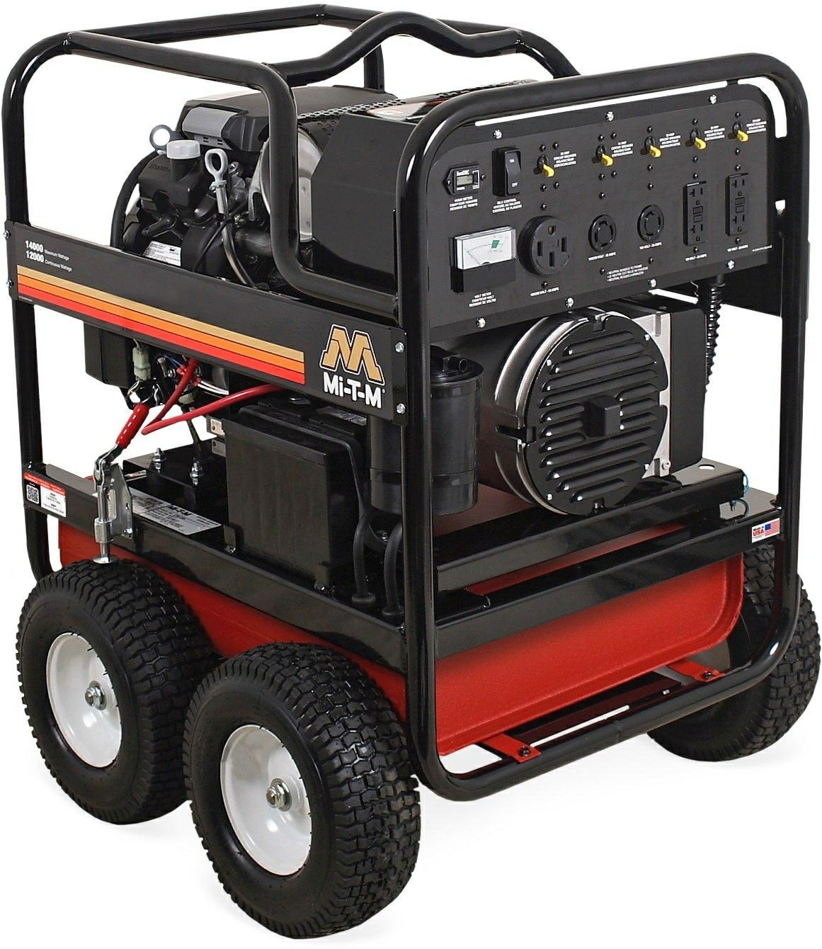 Gen-14000-1Mhe 14000-Watt Gasoline Portable Generator Generators