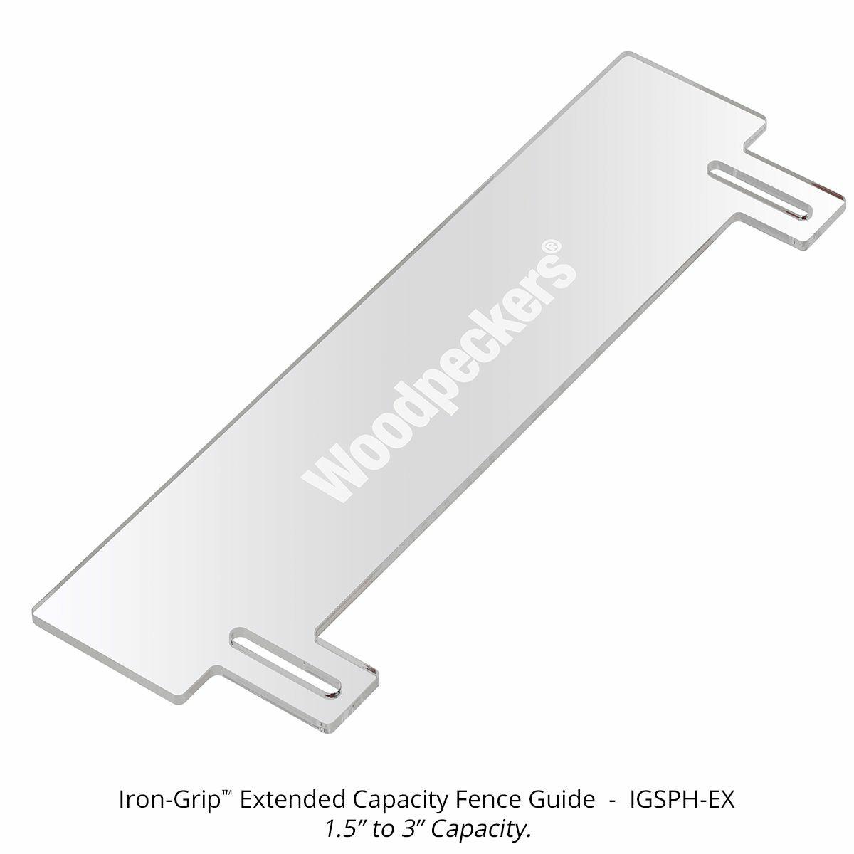 Igsph-Ex 1.5 In. – 3 In. Extended Capacity Fence Guide For Iron-Grip Parts Holder Clamps & Vises