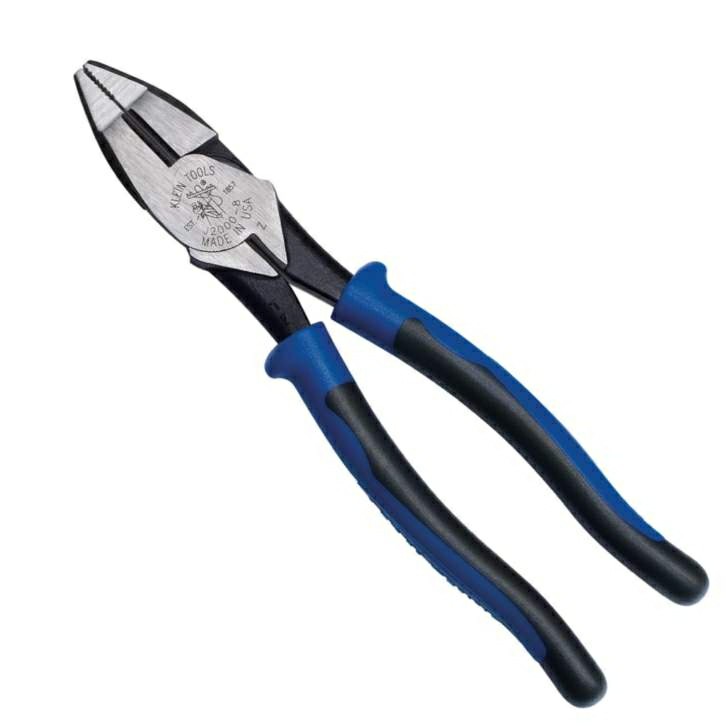 J20008 8” (203 Mm) Journeyman High-Leverage Side-Cutting Pliers – Heavy-Duty Cutting Hand Tools