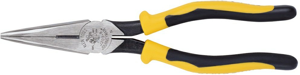 J203-8 8″ Journeyman Heavy-Duty Long-Nose Pliers Side-Cutting Hand Tools