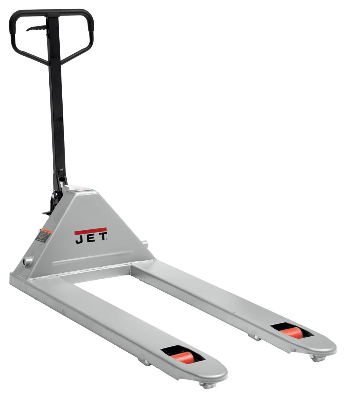 Jet 161009 Pt-2748Ja, 27-Inch X 48-Inch 5,500 Lb Capacity Pallet Truck Carts & Dollies