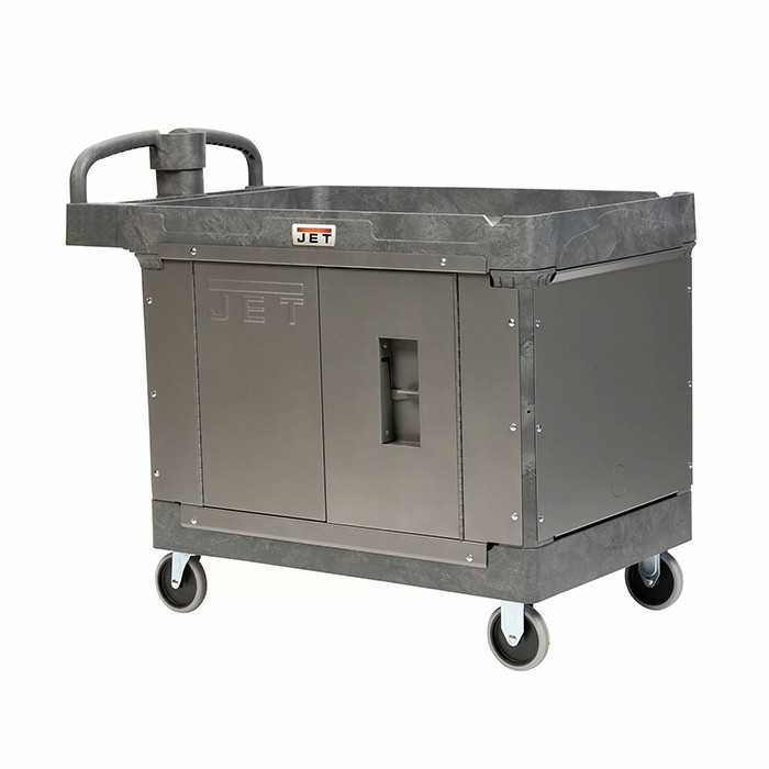 Load-N-Lock Security Cart System With Puc-4325 Resin Utility Cart Carts & Dollies