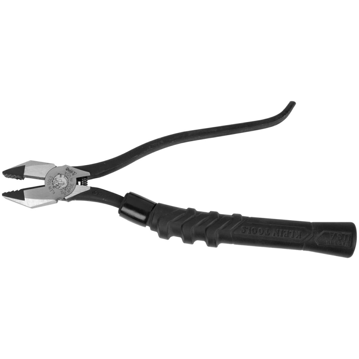 M2017Csta Ironworker’s Slim-Head Comfort Grip Aggressive Knurl Pliers, 9-In. Hand Tools