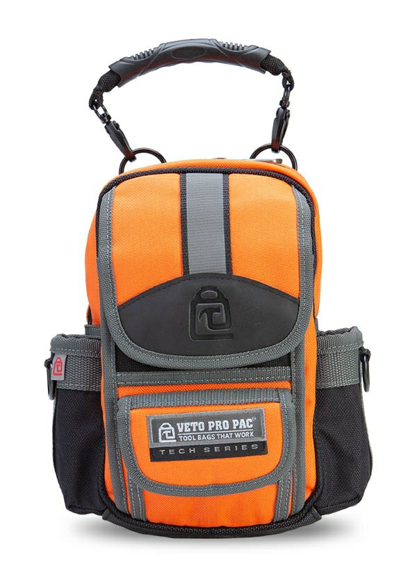 Mb Hi-Viz Orange Small Sized Zippered Meter Bag Tool Bags