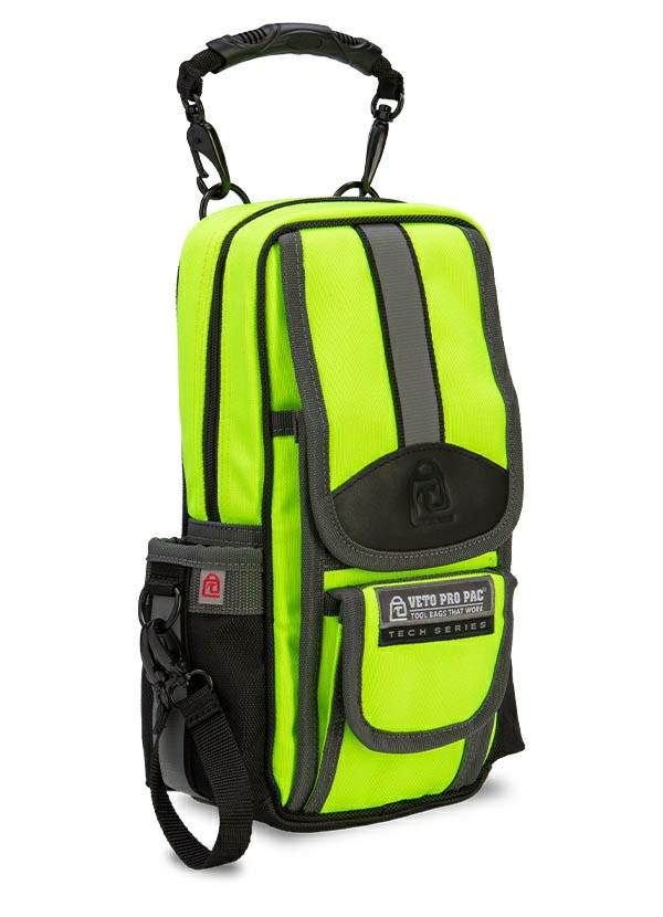 Mb2 Hi-Viz Yellow Medium Sized Zippered Meter Bag Tool Bags