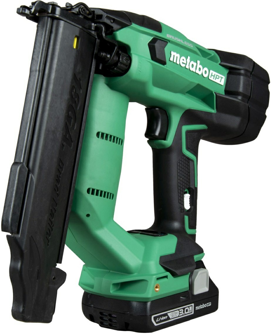 Nt1850Dfm 18V Cordless 18 Gauge Compact Brad Nailer 3 Ah Multivolt Kit Nailers