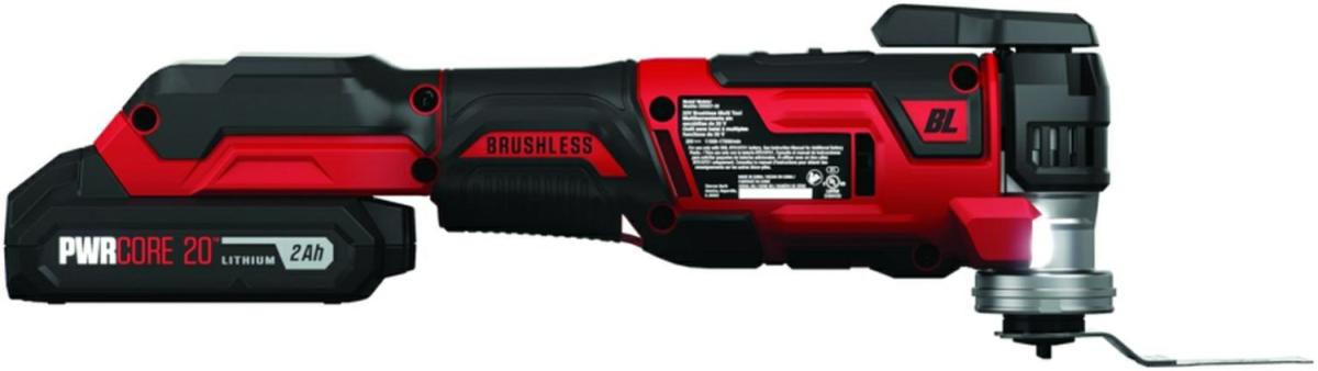 Os5937-10 Pwrcore 20 Brushless 20V Oscillating Multitool With Battery And Pwr Jump Charger Oscillating Multi-Tools