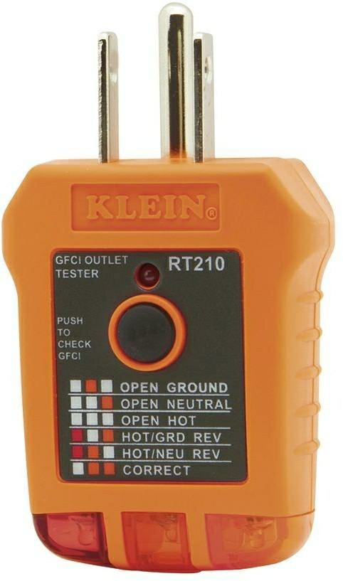 Rt210 Gfci Outlet Tester Electronics & Instruments