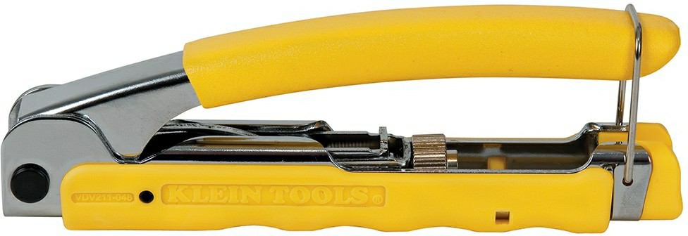 Vdv211-048 Compression Crimper – Compact, Multi-Connector Electrical / Wiring Tools