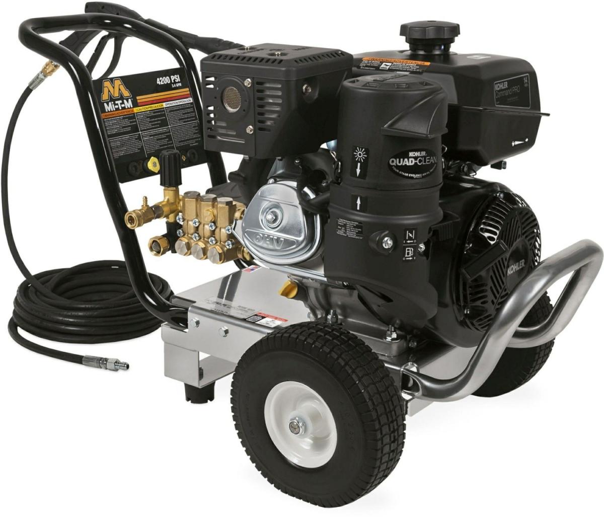 Wp-4200-0Mkb Work Pro Series 4200 Psi Gasoline Direct Drive Cold Water Pressure Washer Outdoor Equipment