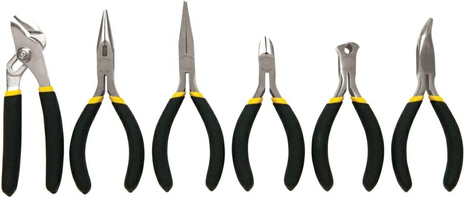 84-079 6-Piece Bi-Material Mini Plier Set Hand Tools