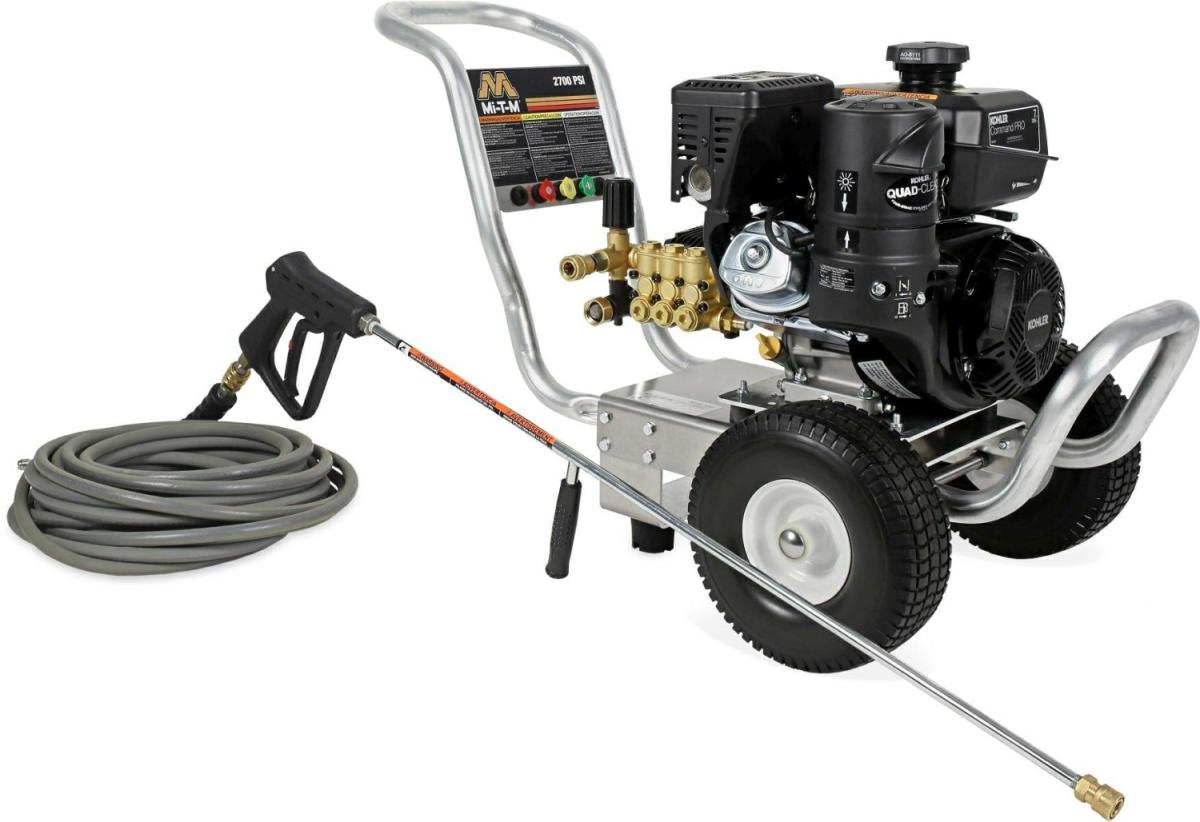 Ca-2703-1Mmk Ca Aluminum Series 2700 Psi Gasoline Direct Drive Cold Water Pressure Washer Outdoor Equipment