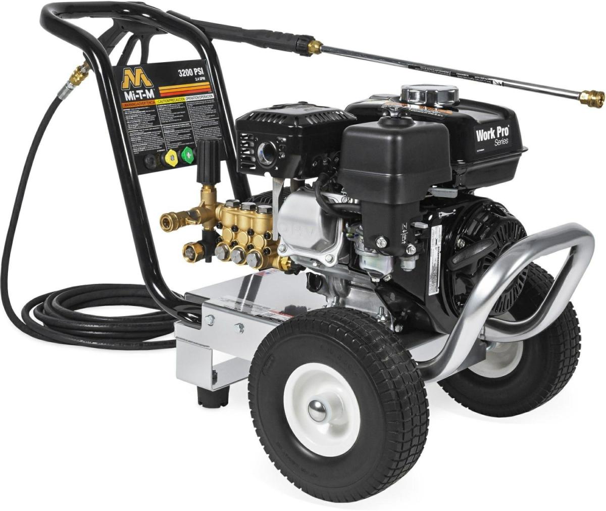 Wp-3200-0Mhb Work Pro Series 3200 Psi Gasoline Direct Drive Cold Water Pressure Washer Outdoor Equipment