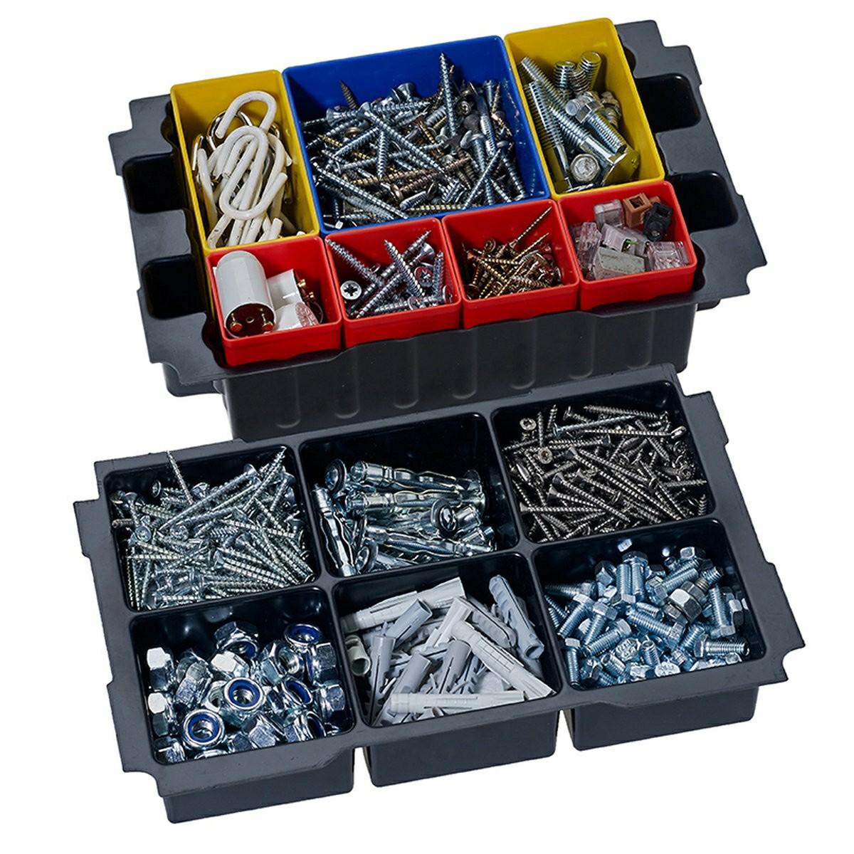 80590828 Mini-Systainer T-Loc Iii 6 Compartment Box Insert Set Tool Boxes