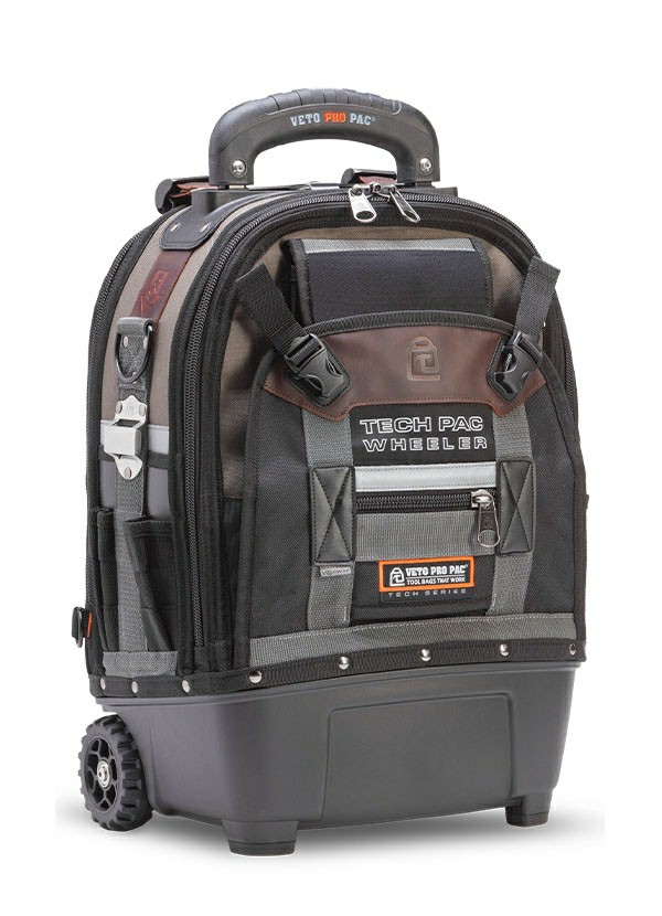 Tech Pac Wheeler Backpack Tool Bag On Wheels Tool Backpacks