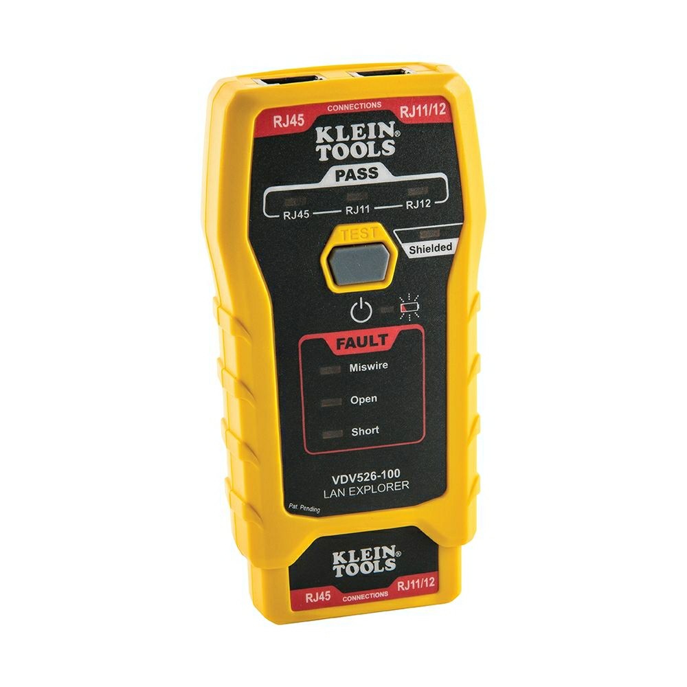 Vdv526-100 Network Cable Tester, Lan Explorer® Data Cable Tester With Remote Electronics & Instruments